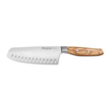 Wüsthof - Virtuvės peilis santoku AMICI 17 cm alyvmedžio