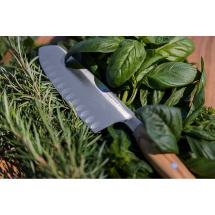 Wüsthof - Virtuvės peilis santoku AMICI 17 cm alyvmedžio