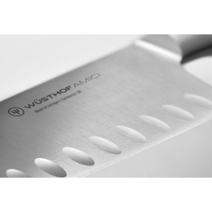 Wüsthof - Virtuvės peilis santoku AMICI 17 cm alyvmedžio