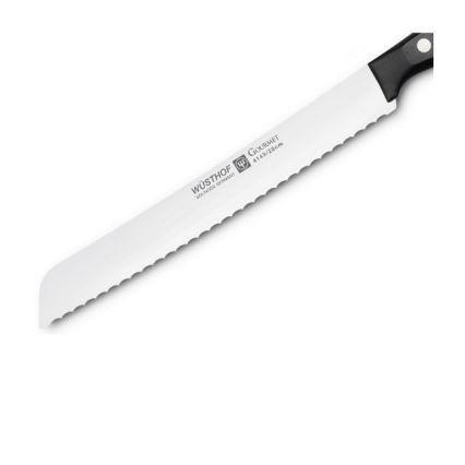 Wüsthof - Virtuvinis duonos peilis GOURMET 20 cm juodas