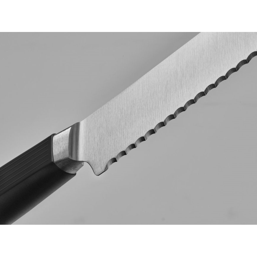 Wüsthof - Virtuvinis duonos peilis PARTNER 20 cm juodas