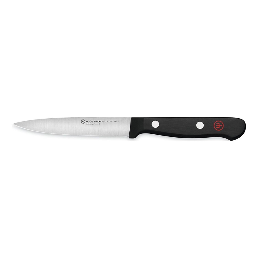 Wüsthof - Virtuvinis peilis daržovėms GOURMET 10 cm juoda