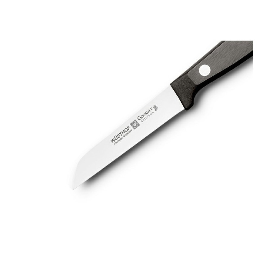 Wüsthof - Virtuvinis peilis daržovėms GOURMET 8 cm juodas