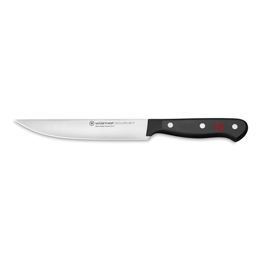 Wüsthof - Virtuvinis peilis GOURMET 16 cm juodas