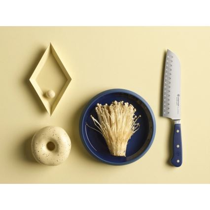Wüsthof - Virtuvinis peilis santoku CLASSIC COLOUR 17 cm mėlyna