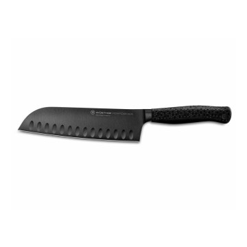 Wüsthof - Virtuvinis peilis santoku PERFORMER 17 cm juodas