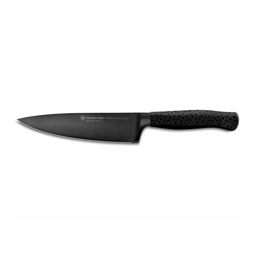 Wüsthof - Virtuvinis peilis šefui PERFORMER 16 cm juodas
