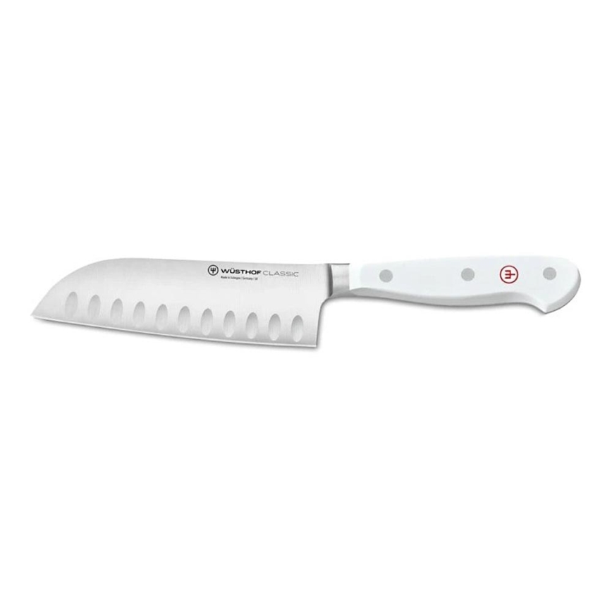 Wüsthof - Virtuvinis santoku peilis CLASSIC 14 cm baltas