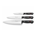 Wüsthof - Virtuvinių peilių rinkinys GOURMET 3 vnt juodos spalvos