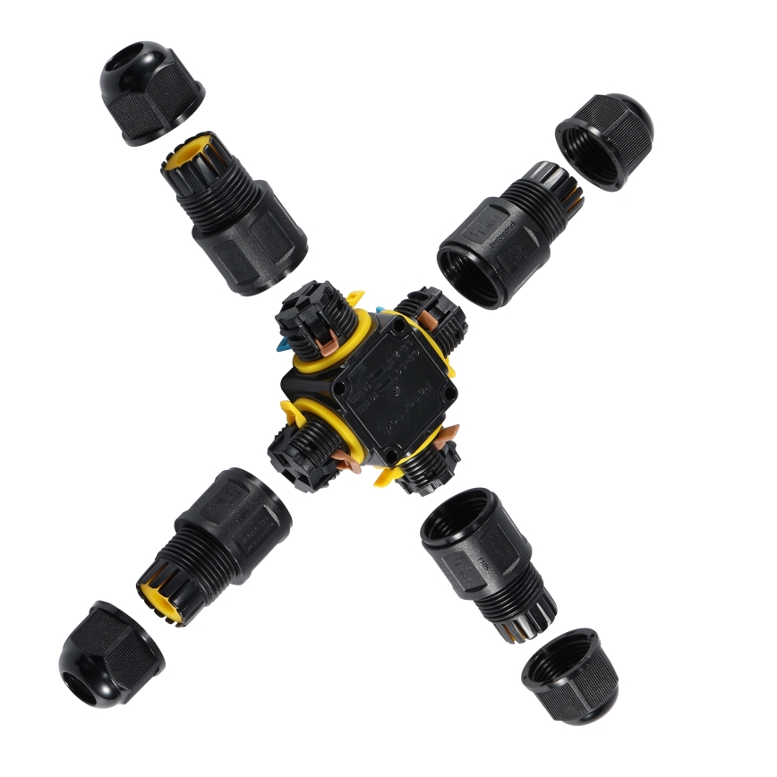 X jungtis IP68 450V
