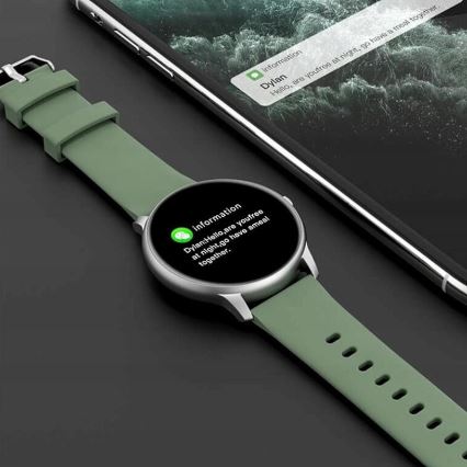 Xiaomi IMILAB Bluetooth Išmanusis laikrodis KW66 IP68 žalias