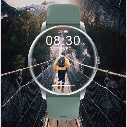 Xiaomi IMILAB Bluetooth Išmanusis laikrodis KW66 IP68 žalias