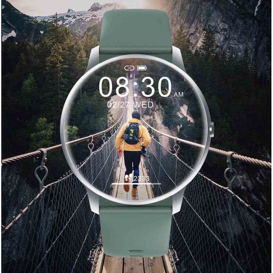 Xiaomi IMILAB Bluetooth Išmanusis laikrodis KW66 IP68 žalias