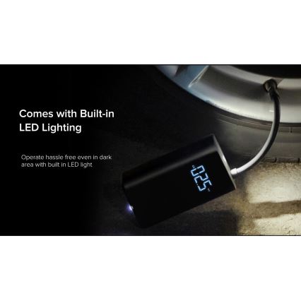 Xiaomi Mi Nešiojamas elektrinis oro kompresorius