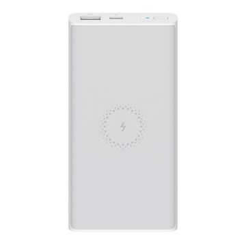 Xiaomi - Power Bank su belaidžiu įkrovimu 10000 mAh baltas