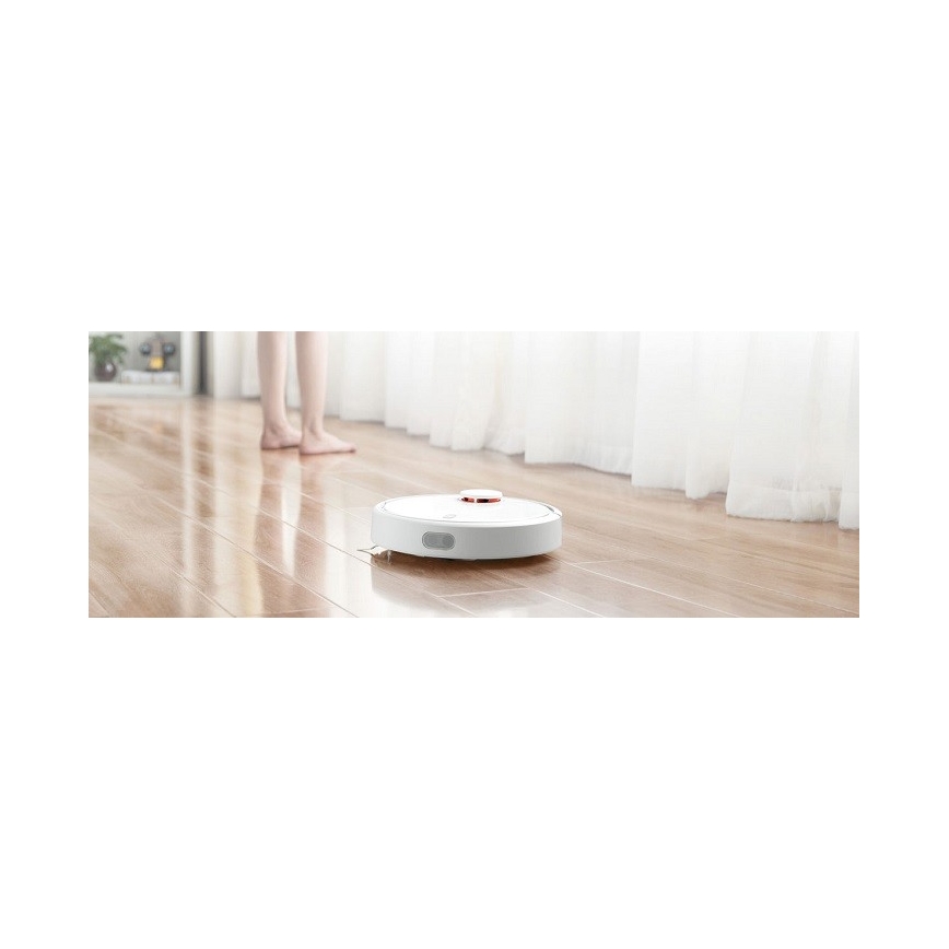 Xiaomi - Protingas robotas dulkių siurblys ROBOROCK S6 Pure 58W Wi-Fi baltas