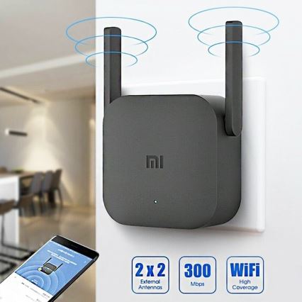 Xiaomi - Signalo stiprintuvas Wi-Fi Range Extender Pro