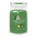 Yankee Candle - Didelė kvapni žvakė SHIMMERING CHRISTMAS TREE 567g 60-90 val.