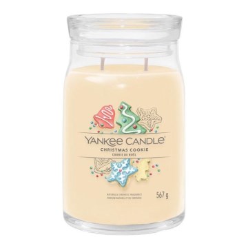 Yankee Candle - Kvapioji žvakė CHRISTMAS COOKIE didelė 567g 60-90 val.