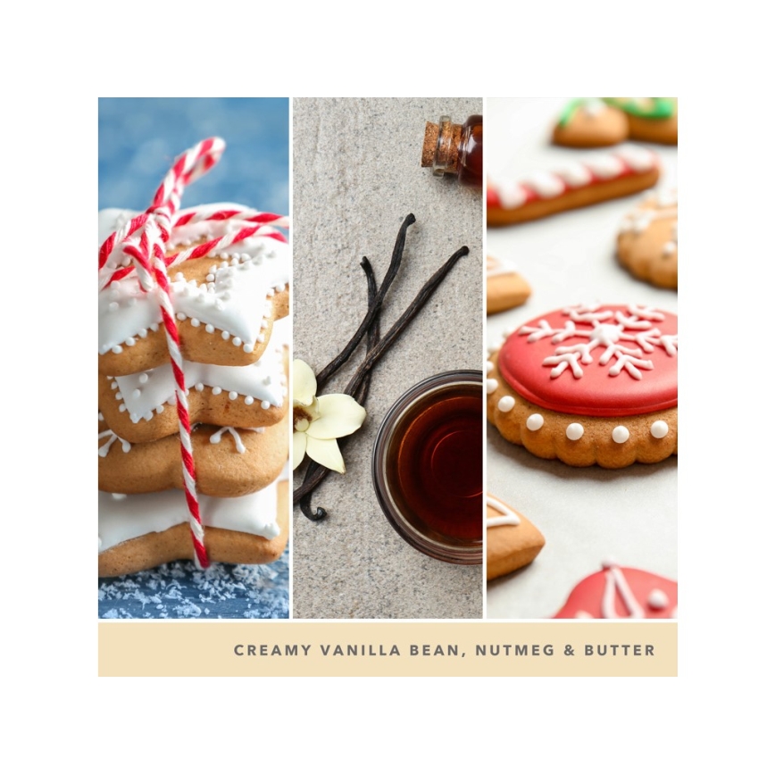 Yankee Candle - Kvapioji žvakė CHRISTMAS COOKIE didelė 567g 60-90 val.