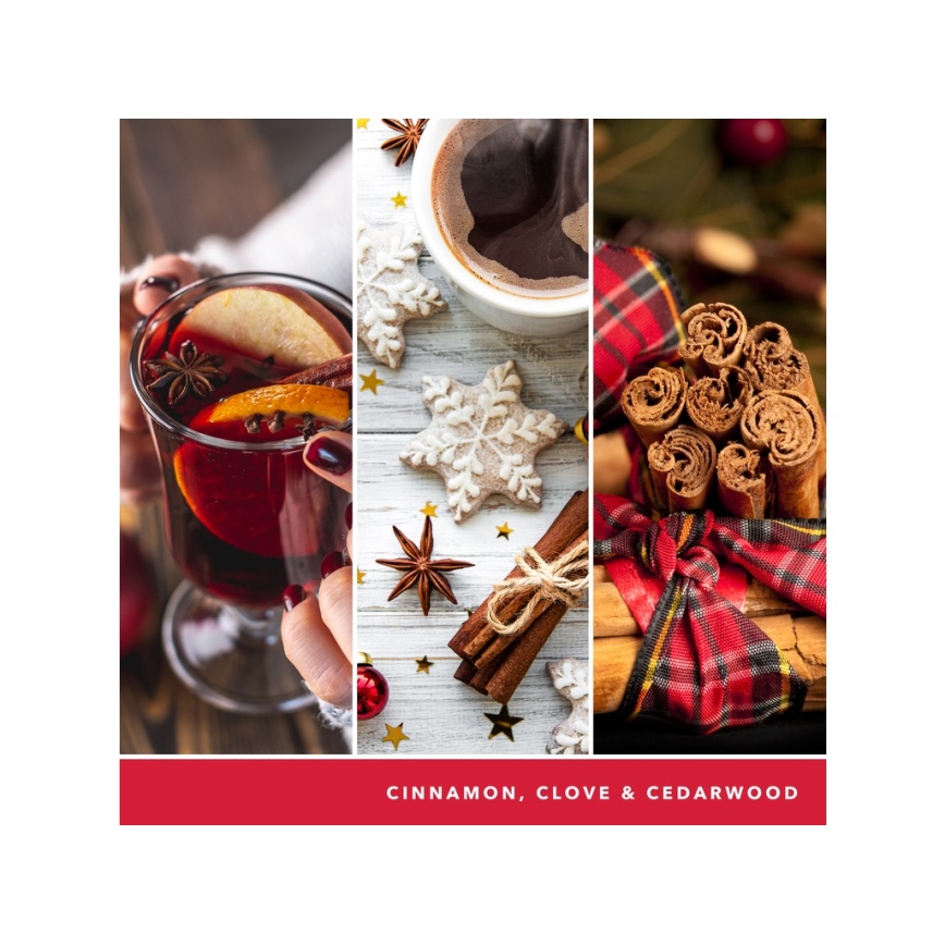 Yankee Candle - Kvapioji žvakė SPARKLING CINNAMON didelė 567g 60-90 val.