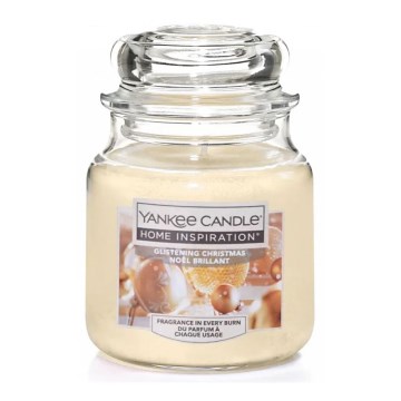 Yankee Candle - Kvapni žvakė GLISTENING CHRISTMAS maža 104 g 20-30 val.