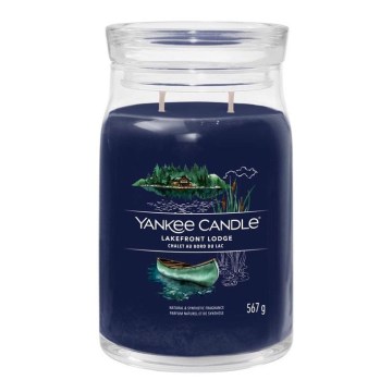 Yankee Candle - Kvapnioji žvakė LAKEFRONT LODGE didelė 567g 60-90 val.
