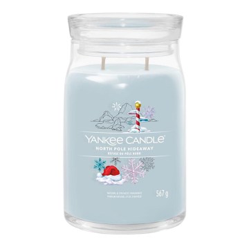 Yankee Candle - Kvapnioji žvakė NORTH POLE HIDEAWAY didelė 567g 60-90 val.