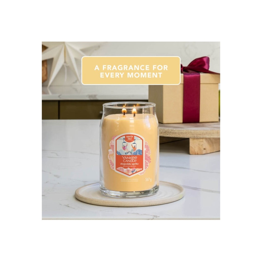 Yankee Candle - Kvapnioji žvakė SLOPESIDE SPRITZ didelė 567g 60-90 val.