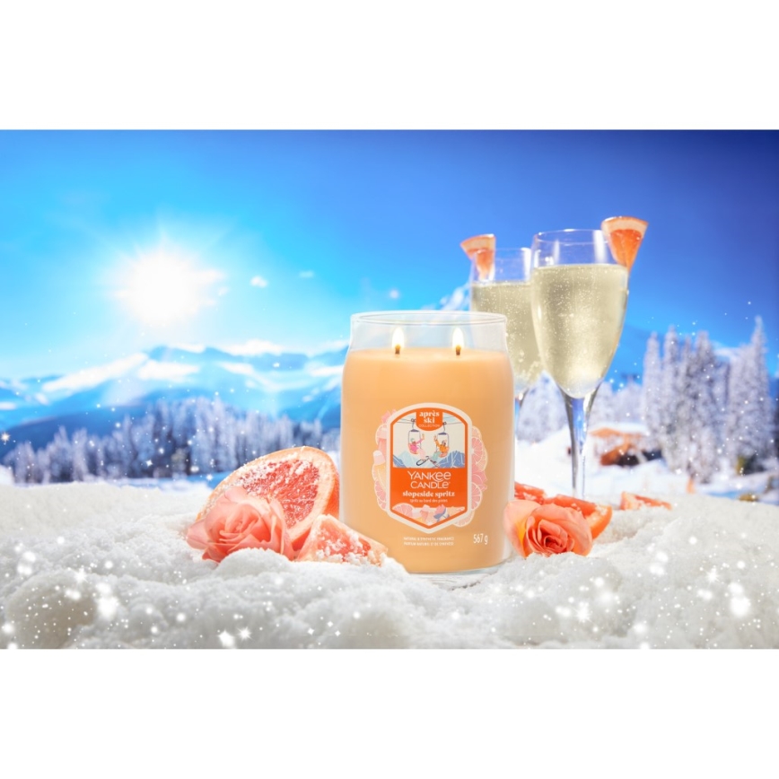 Yankee Candle - Kvapnioji žvakė SLOPESIDE SPRITZ didelė 567g 60-90 val.