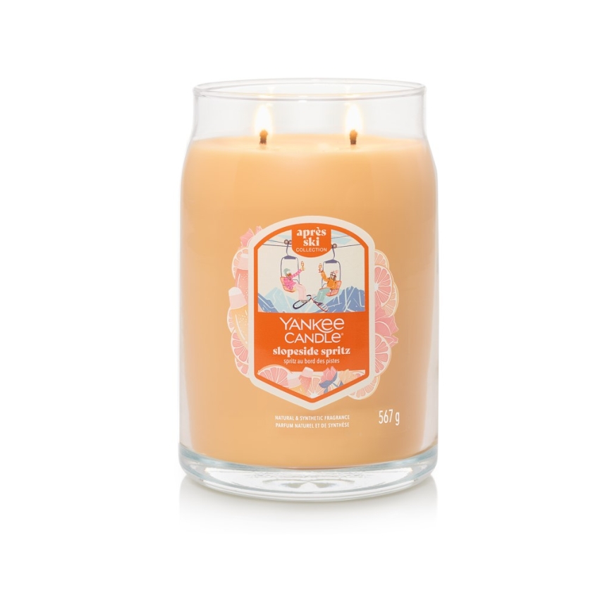 Yankee Candle - Kvapnioji žvakė SLOPESIDE SPRITZ didelė 567g 60-90 val.