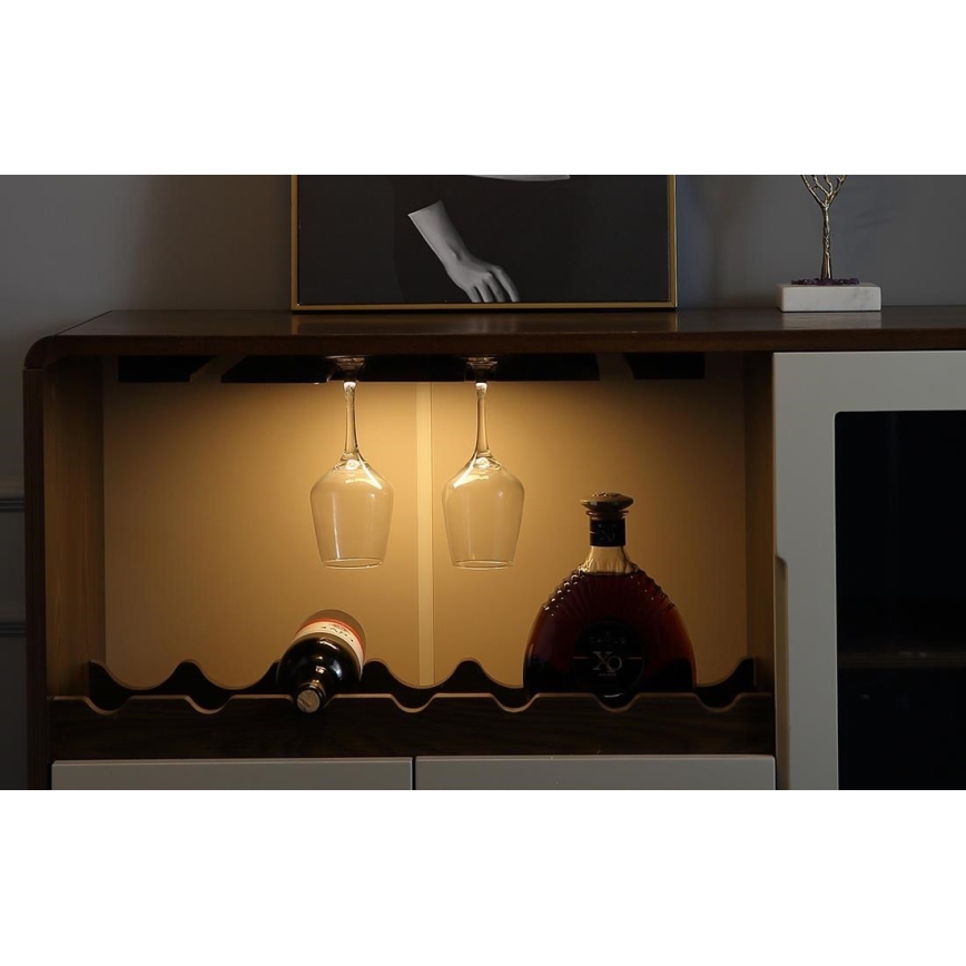 Yeelight - LED Pritemdomas įkraunamas baldų apšvietimas su jutikliu LED/1,8W/1100 mAh 2700K 20 cm sidabras