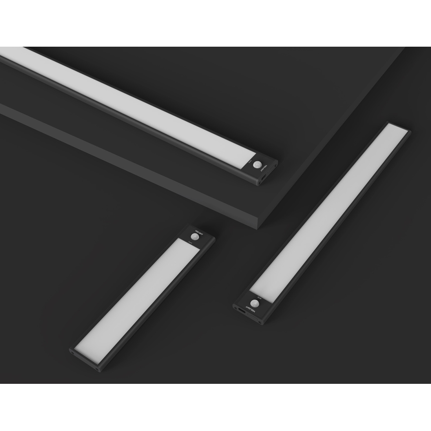 Yeelight - LED Pritemdomas įkraunamas baldų apšvietimas su jutikliu LED/2,4W/2200 mAh 4000K 60 cm juoda