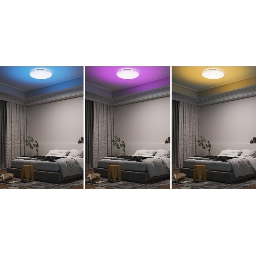 Yeelight - LED RGB Pritemdomas vonios šviestuvas ARWEN 450C LED/50W/230V IP50 CRI 90 + nuotolinio valdymo pultas Wi-Fi/BT