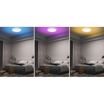 Yeelight - LED RGB Pritemdomas vonios šviestuvas ARWEN 550C LED/50W/230V IP50 CRI 90 + nuotolinio valdymo pultas Wi-Fi/BT