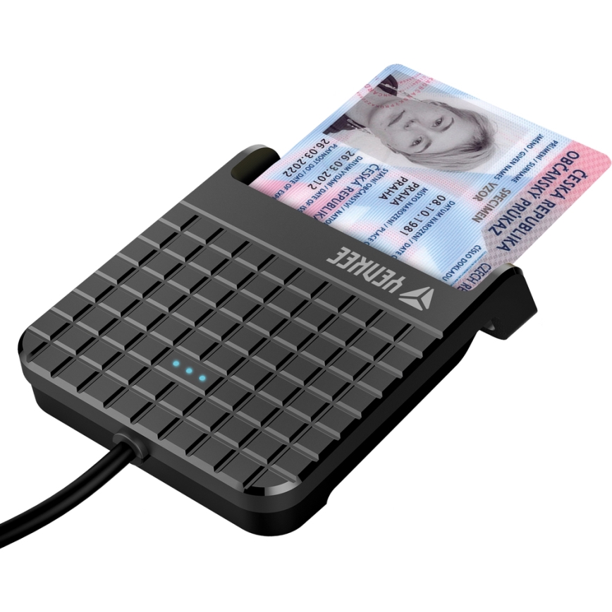 Yenkee – Lustinių kortelių skaitytuvas USB 2.0
