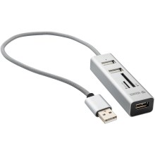 Yenkee – USB skirstytuvas 2.0 ir kortelių skaitytuvas