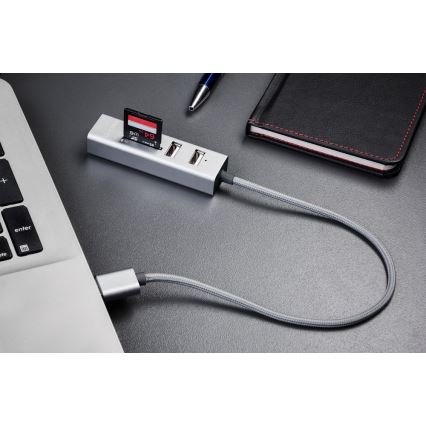 Yenkee – USB skirstytuvas 2.0 ir kortelių skaitytuvas