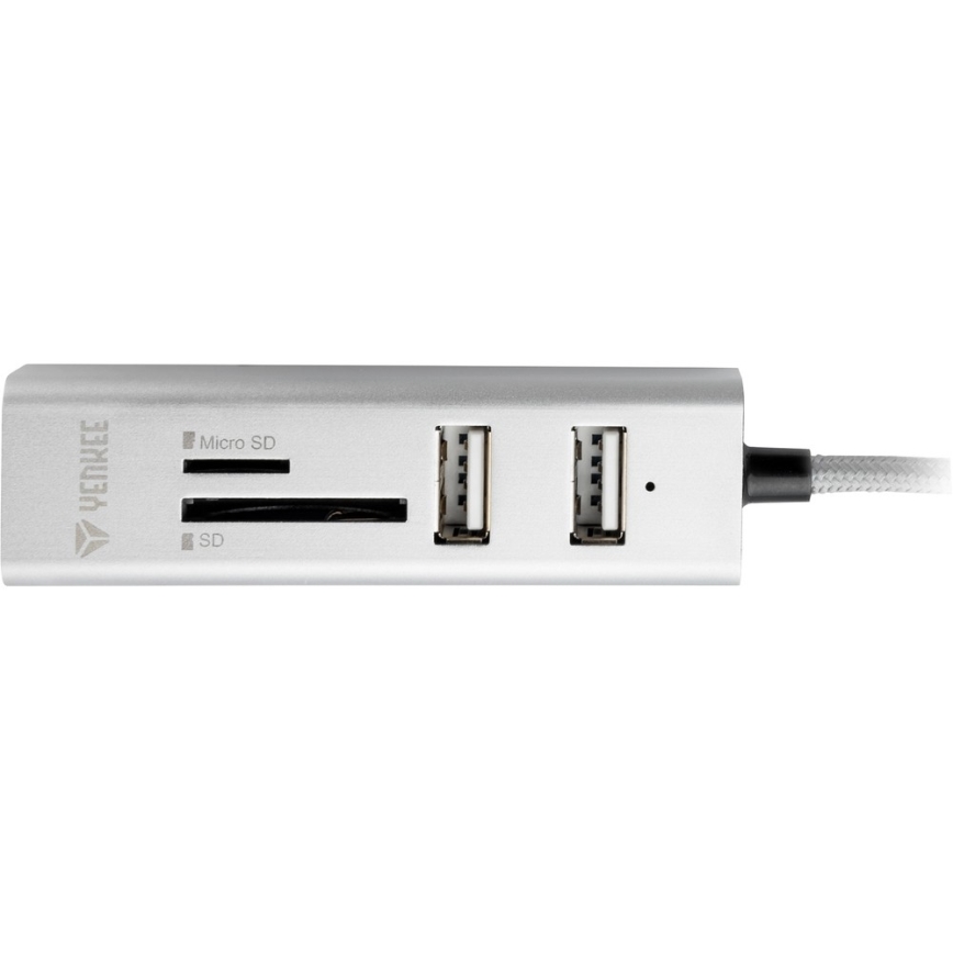 Yenkee – USB skirstytuvas 2.0 ir kortelių skaitytuvas