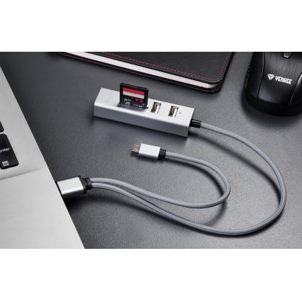 Yenkee – USB Skirstytuvas 2.0 ir OTG bei kortelių skaitytuvas