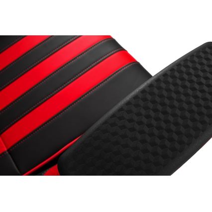 Yenkee - Žaidimų kėdė juoda/raudona