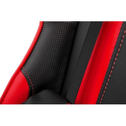 Yenkee - Žaidimų kėdė juoda/raudona