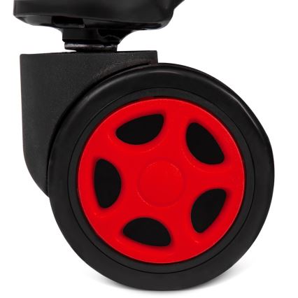 Yenkee - Žaidimų kėdė juoda/raudona