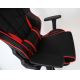 Žaidimų kėdė VARR Monza juoda/raudona