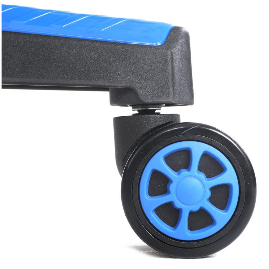 Žaidimų kėdė VARR Nascar juoda/mėlyna