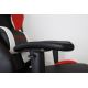 Žaidimų kėdė VARR Silverstone juoda/raudona