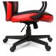 Žaidimų kėdė VARR Slide juoda/raudona