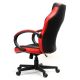Žaidimų kėdė VARR Slide juoda/raudona