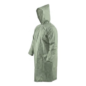 Žalias lietpaltis 120 cm