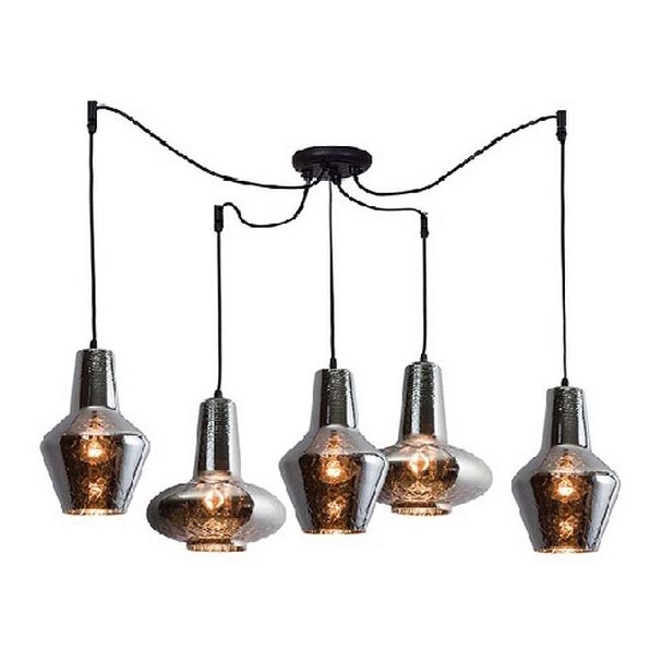 Zambelis 17150 - Pakabinamas sietynas 5xE27/40W/230V voras